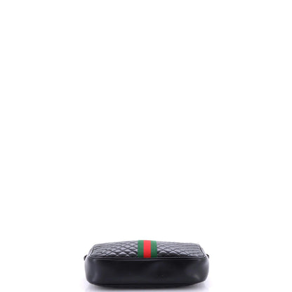 Gucci Trapuntata Camera Bag Quilted Leather Small