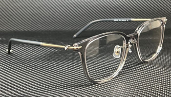 MONT BLANC MB0247OK 002 Grey Transparent Men's 52