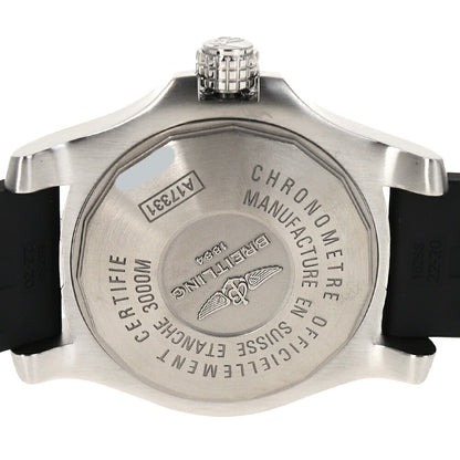 Breitling Avenger 2 Seawolf A17331 Black Men'S Used Watch #51126