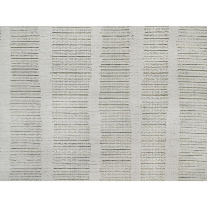 12'X15' Ivory Hand Woven Xl Rug Flat Weave With Pile Undyed Natural Wool
