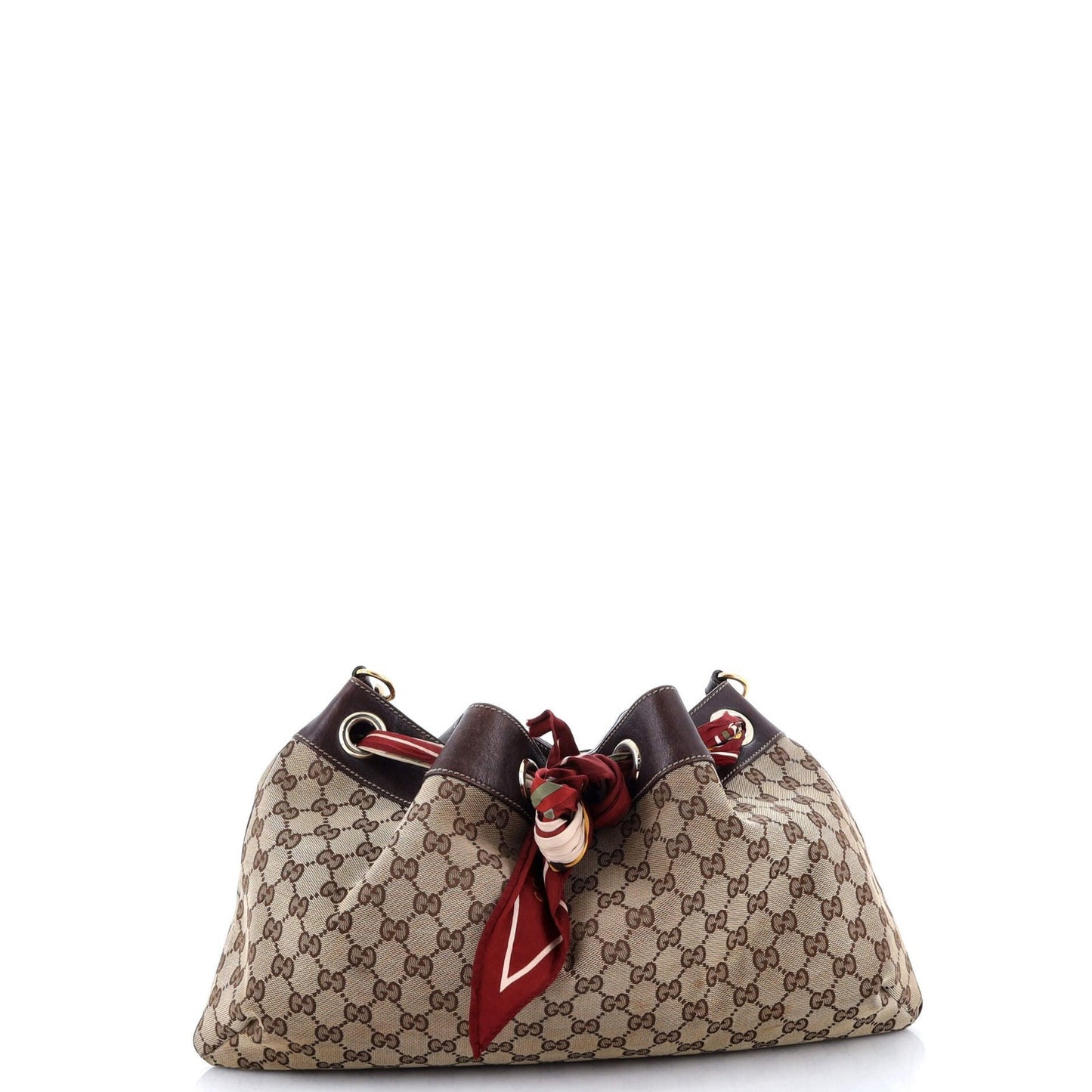 Gucci Positano Tote Gg Canvas Large