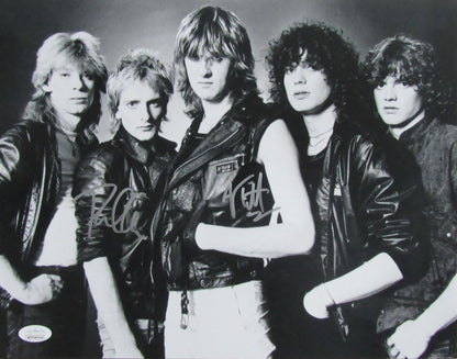 Joe Elliott/Phil Collen Dual-Signed/Auto 11X14