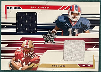 Roscoe Parris Frank Gore 2005 Donruss Rookies &