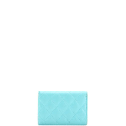 Chanel Classic Flap Card Case Quilted Lambskin