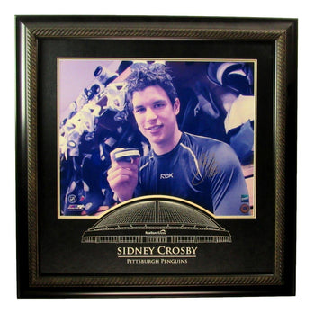 Sidney Crosby Signed/Autographed 16X20 Photo Penguins Framed Frameworth 189642