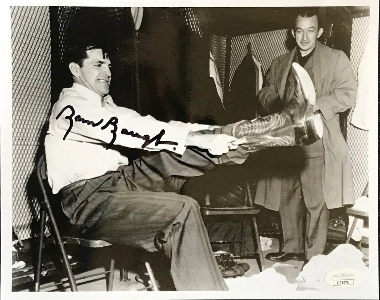 Sammy Baugh Autographed 8X10 Photo (Jsa)