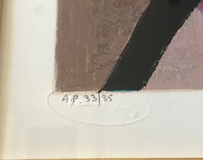 Itzchak Tarkay (Israel) Original Lithograph Print