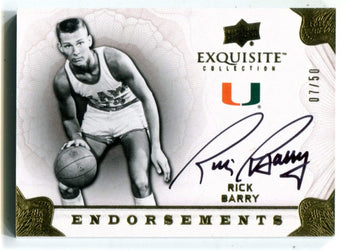 Rick Barry 2011 Upper Deck Exquisite #Ee-Rb