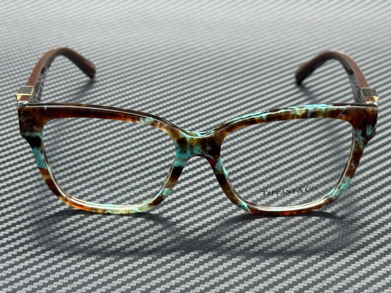 TIFFANY TF2246 8422 Havana Tiffany Blue Women's 54 mm Eyeglasses