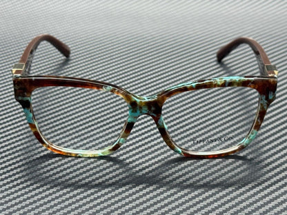 TIFFANY TF2246 8422 Havana Tiffany Blue Women's 54 mm Eyeglasses