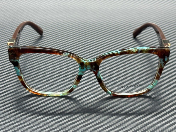 TIFFANY TF2246 8422 Havana Tiffany Blue Women's 54 mm Eyeglasses