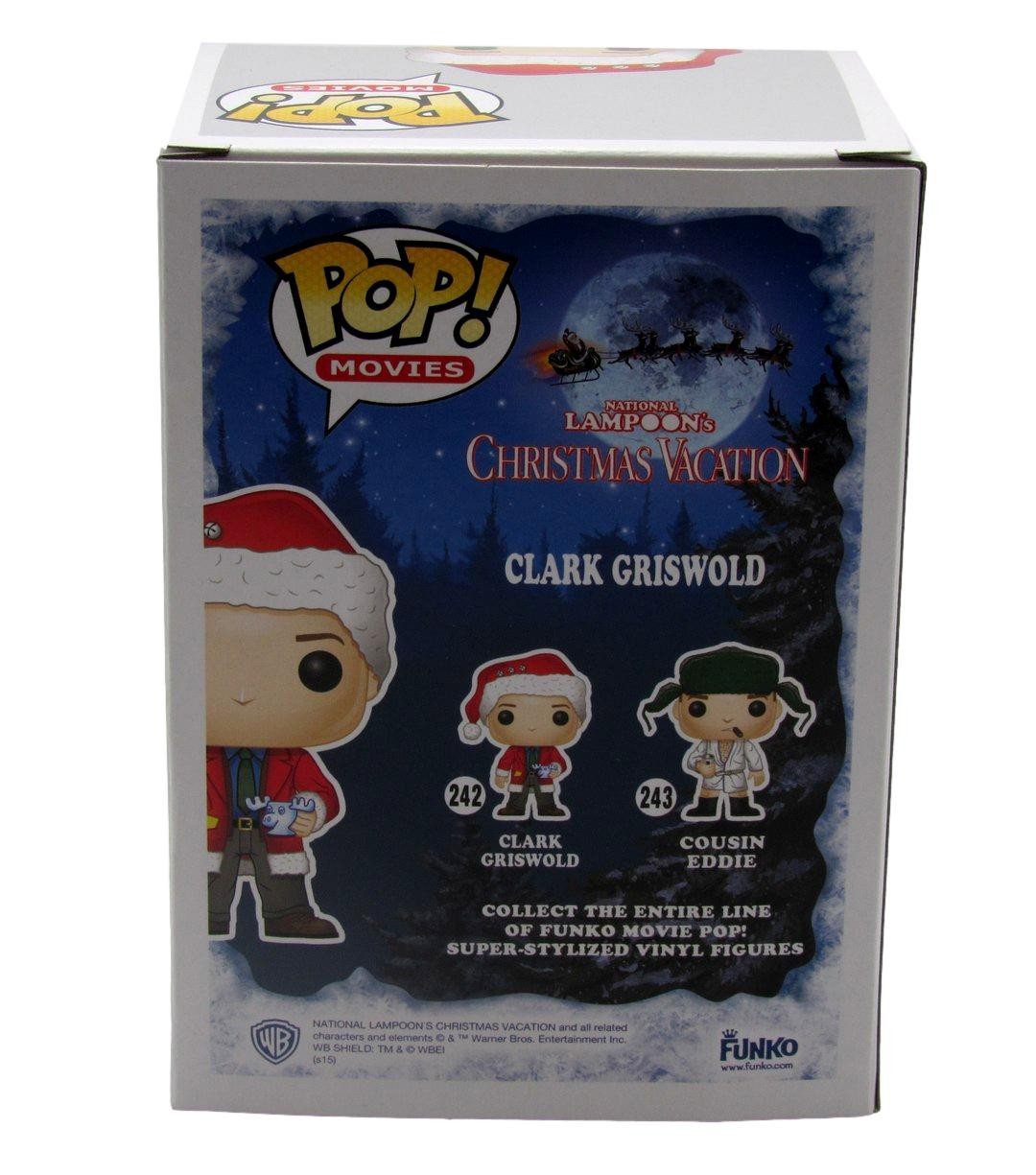 Chevy Chase Signed/Auto Funko Pop! #242 "Christmas Vacation" Beckett 189755