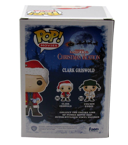 Chevy Chase Signed/Auto Funko Pop! #242 "Christmas Vacation" Beckett 189755