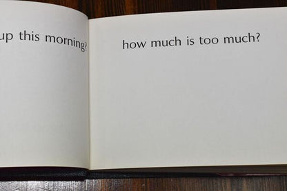 Robert Filliou Ample Food For Stupid Thought 1965 Something Else Press English