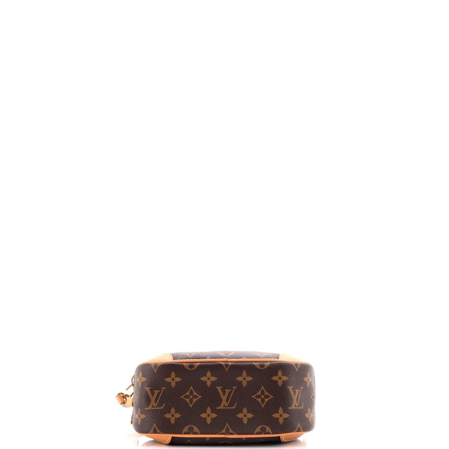 Louis Vuitton Deauville Handbag Monogram Canvas Mini