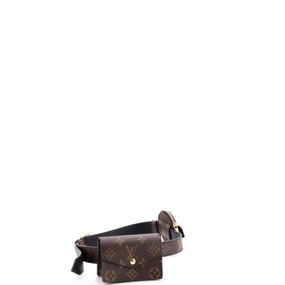 Louis Vuitton Daily Multi Pocket Belt Monogram Canvas Medium