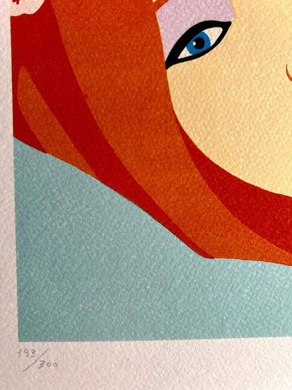 Tom Wesselmann Lithograph Coa Signed Op Numbered By Hand 300 Ex