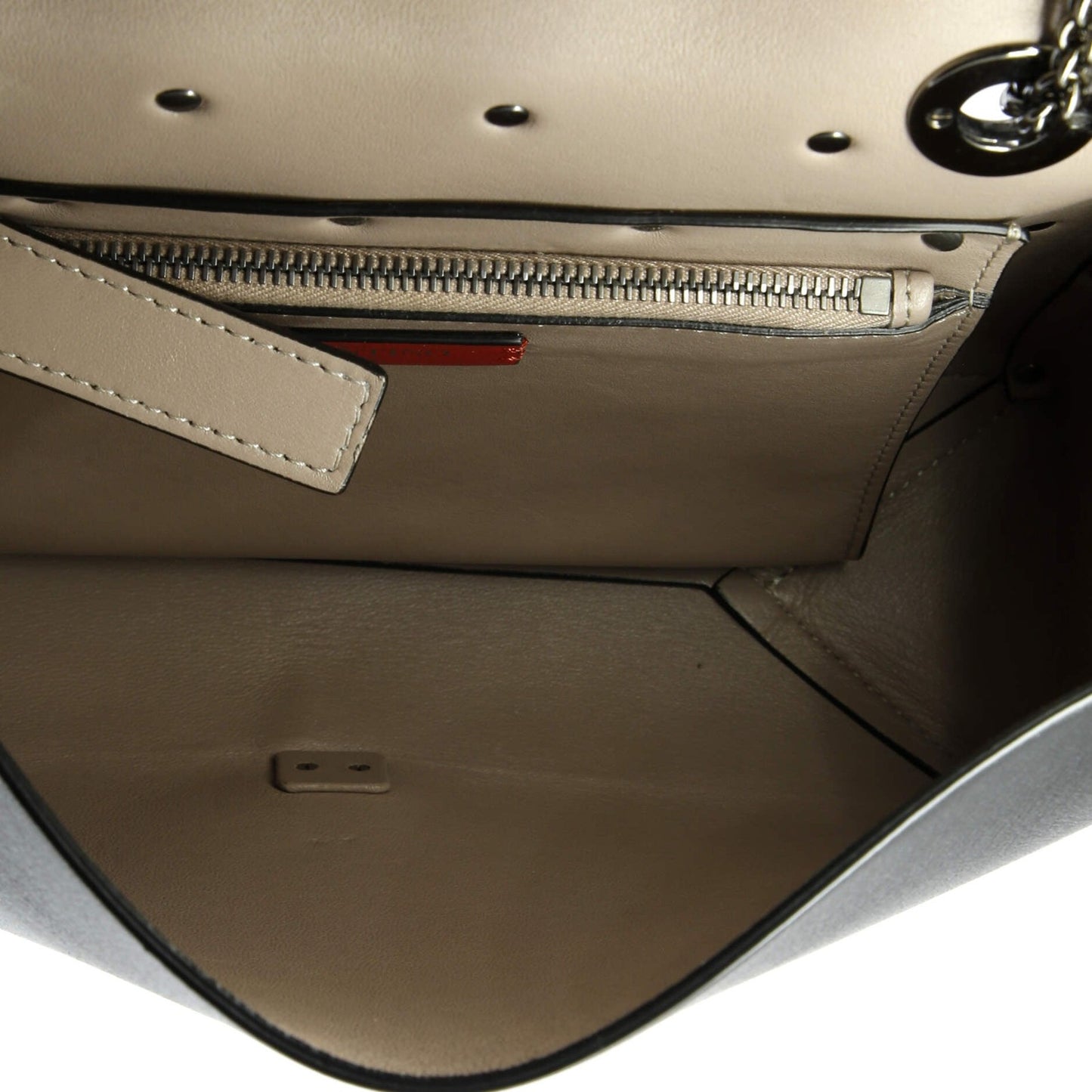 Valentino Garavani Rockstud Beehive Chain Flap Bag Quilted Leather Medium