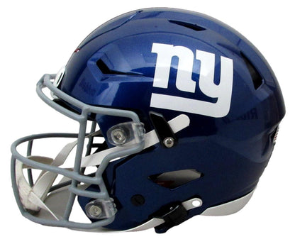 Abdul Carter Signed/Insc Full Size Speedflex Helmet Ny Giants Bas/Beckett 196740
