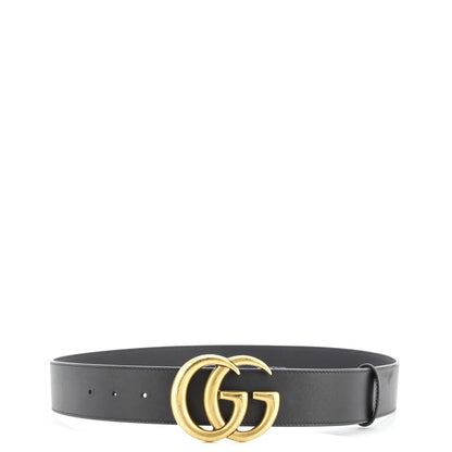 Gucci Gg Marmont Belt Leather Wide