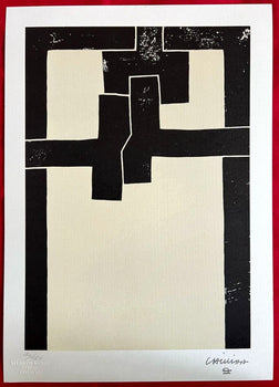 Eduardo Chillida Lithograph Coa Signed Numbered