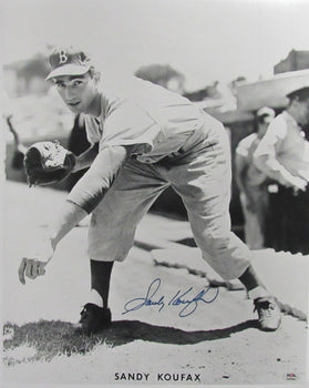Sandy Koufax Hof Signed/Autographed 16X20 Photo Brooklyn Dodgers Psa/Dna 191583