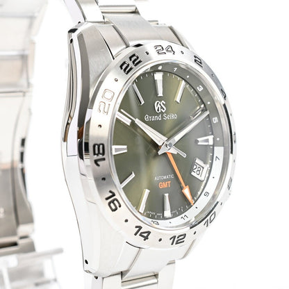 Grand Seiko Sports Collection Gmt Sbgm247 Green Men'S Used Watch #7107