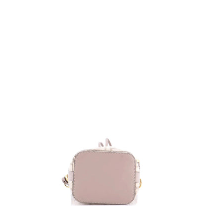 Fendi Mon Tresor Bucket Bag Zucca Velvet Jacquard Mini