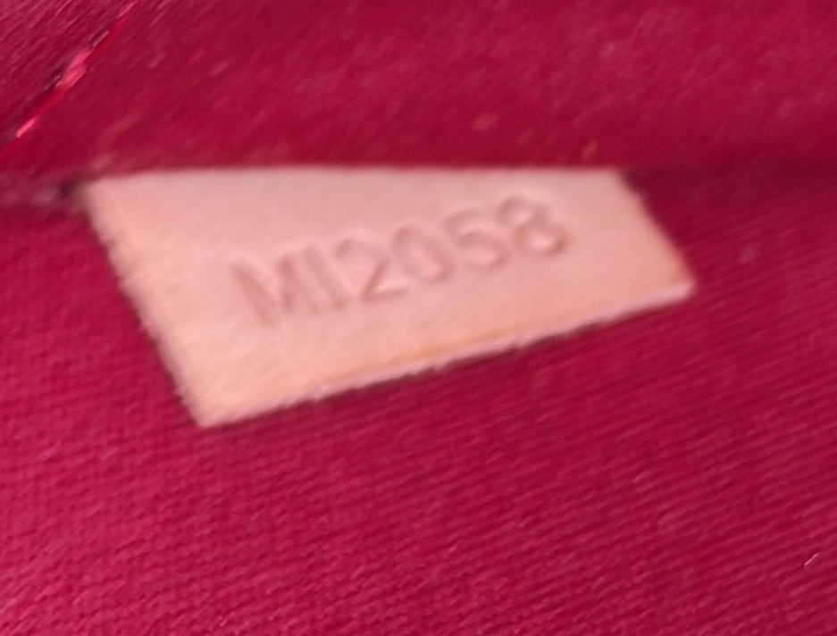 Louis Vuitton Alma Handbag Monogram Vernis Gm