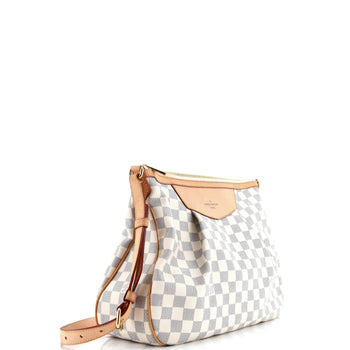 Louis Vuitton Siracusa Handbag Damier Mm