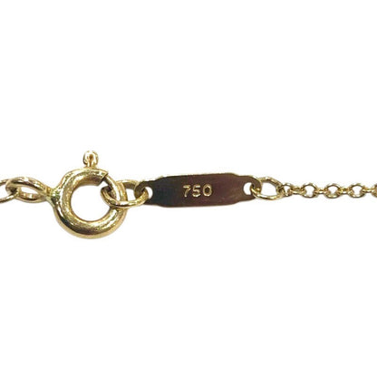 Tiffany & Co. Atlas Key Necklace Gold 750 With Diamonds