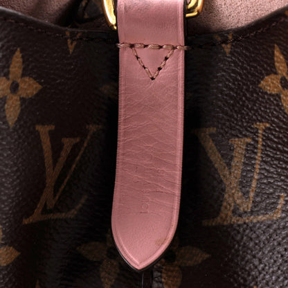 Louis Vuitton Neonoe Handbag Monogram Canvas With Leather Mm