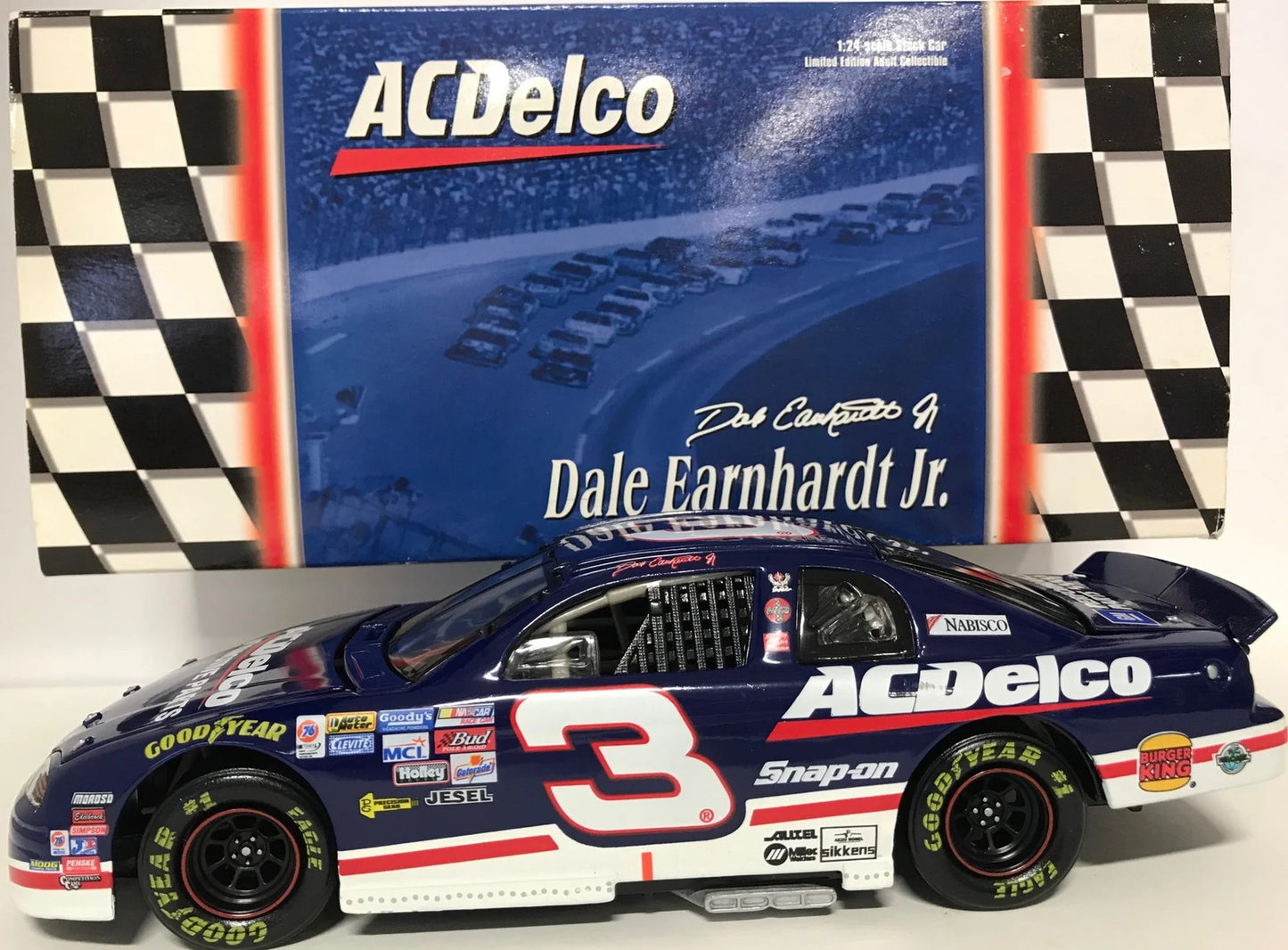 Dale Earnhardt Jr. Unsigned #3 1999 Monte Carlo
