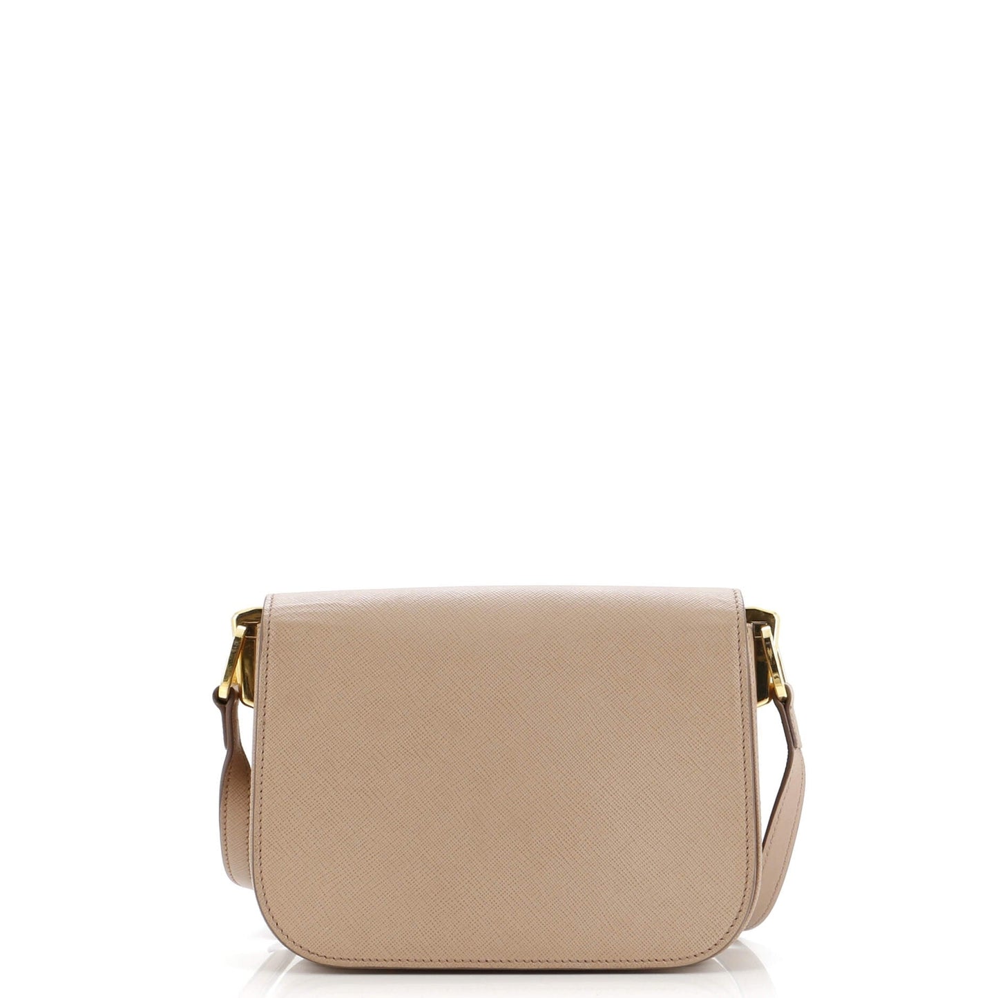 Prada Embleme Flap Bag Saffiano Leather Small