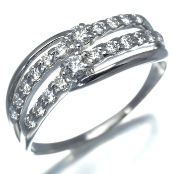 Diamond 0.46Ct Ring 18K 750 White Gold