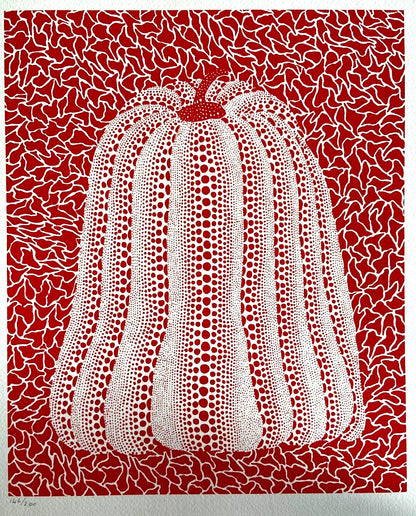 Yayoi Kusama Lithograph Mori Museum Coa Numbered Limited To 200