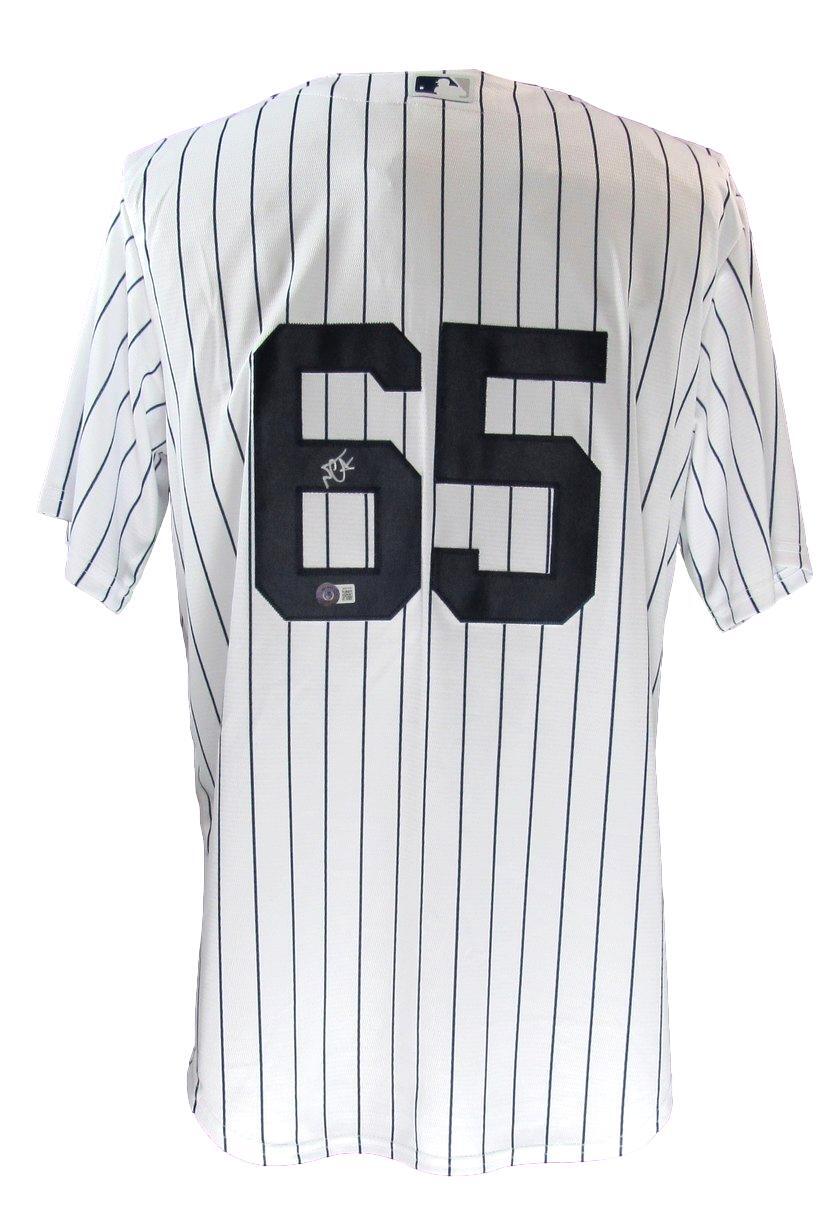 Nestor Cortez Autographed Mlb Baseball Authentic Jersey Yankees Beckett 177523