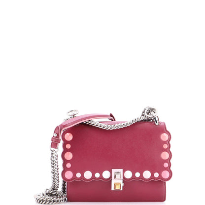 Fendi Kan I Bag Studded Leather Small