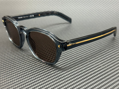 PRADA PR A16S 17T05D Transparent Blue Brown