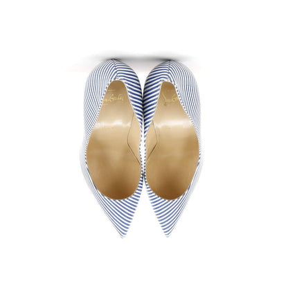 Christian Louboutin Women'S Pigalle Follies Pumps Printed Patent 100