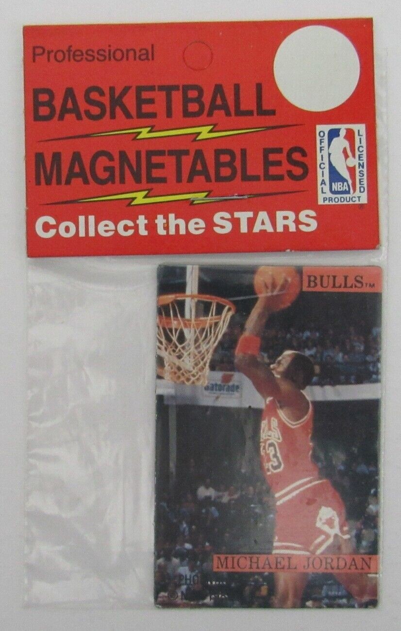 1989 Magnetables Michael Jordan Bulls Sealed Rare Original Vintage Psa 150252