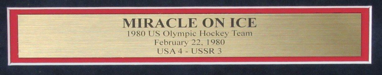 1980 Miracle On Ice Team Signed(18 Signatures)