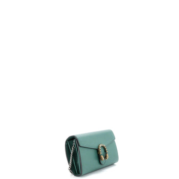 Gucci Dionysus Chain Wallet Leather With Embellished Detail Small