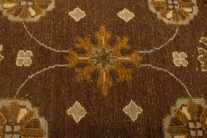 4x6 Hand-Knotted Sumak Floral Wool Rug Oriental Foyer Farmhouse Decor Carpet