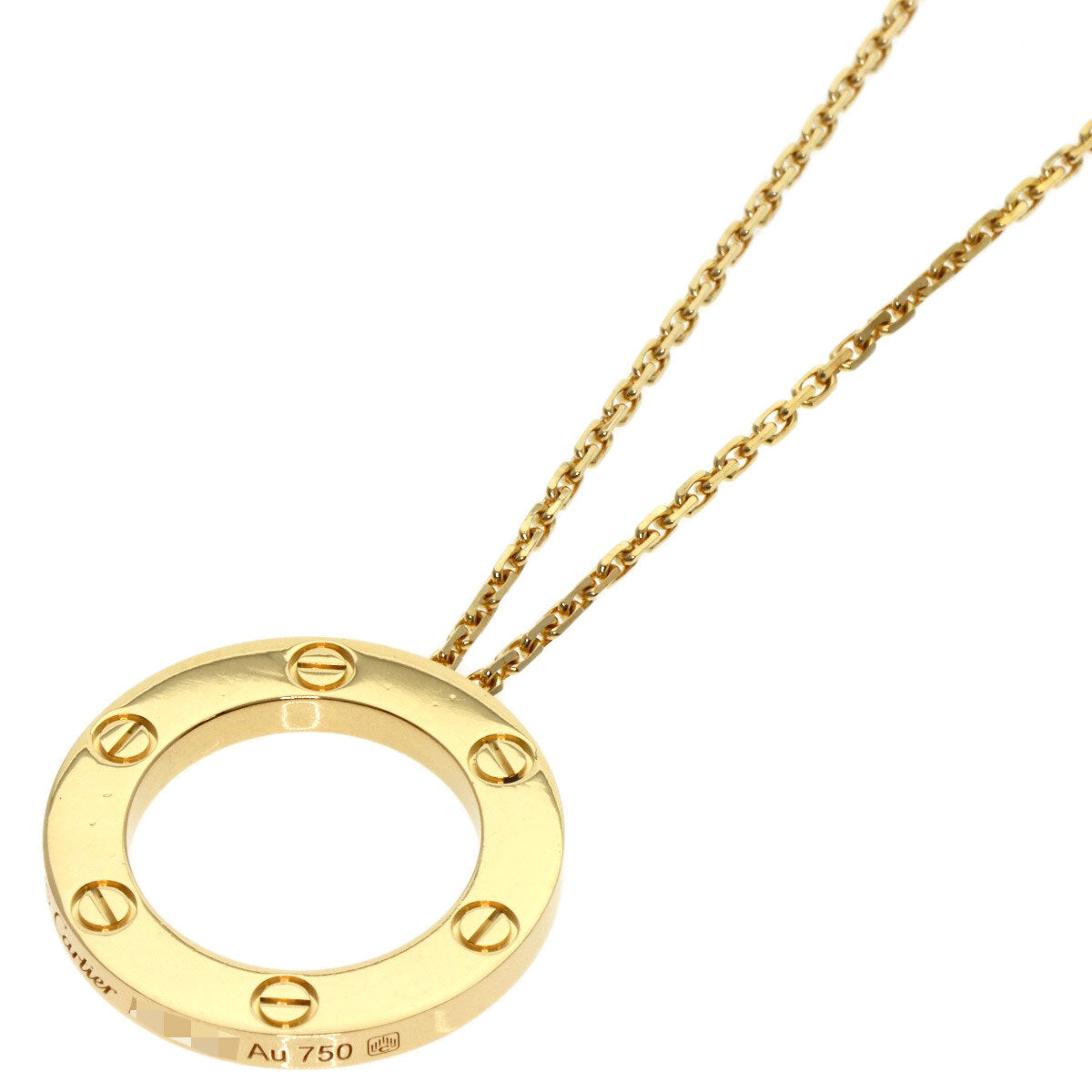 Cartier   Necklace Love Circle K18 Yellow Gold
