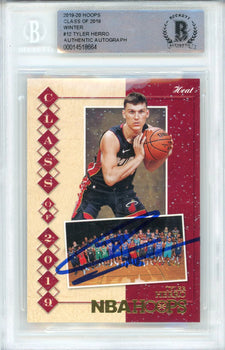Tyler Herro Autographed 2019-20 Panini Hoops