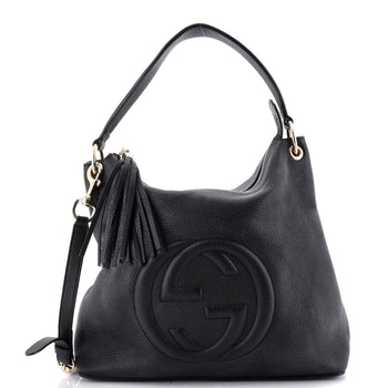 Gucci Soho Convertible Hobo Leather Large