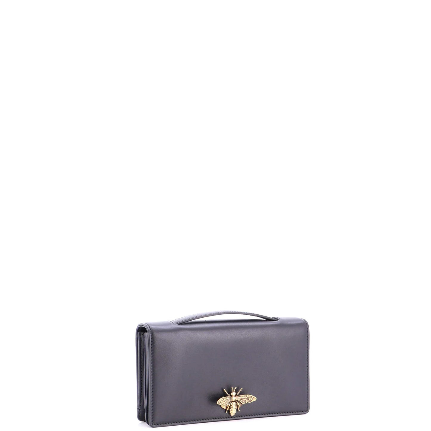 Christian Dior Bee Clutch Leather