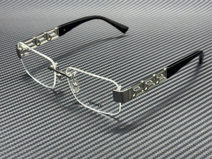 Men's Silver Eyeglasses Versace Ve1310 1001 56 mm