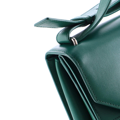 Bottega Veneta Clip Flap Bag Leather